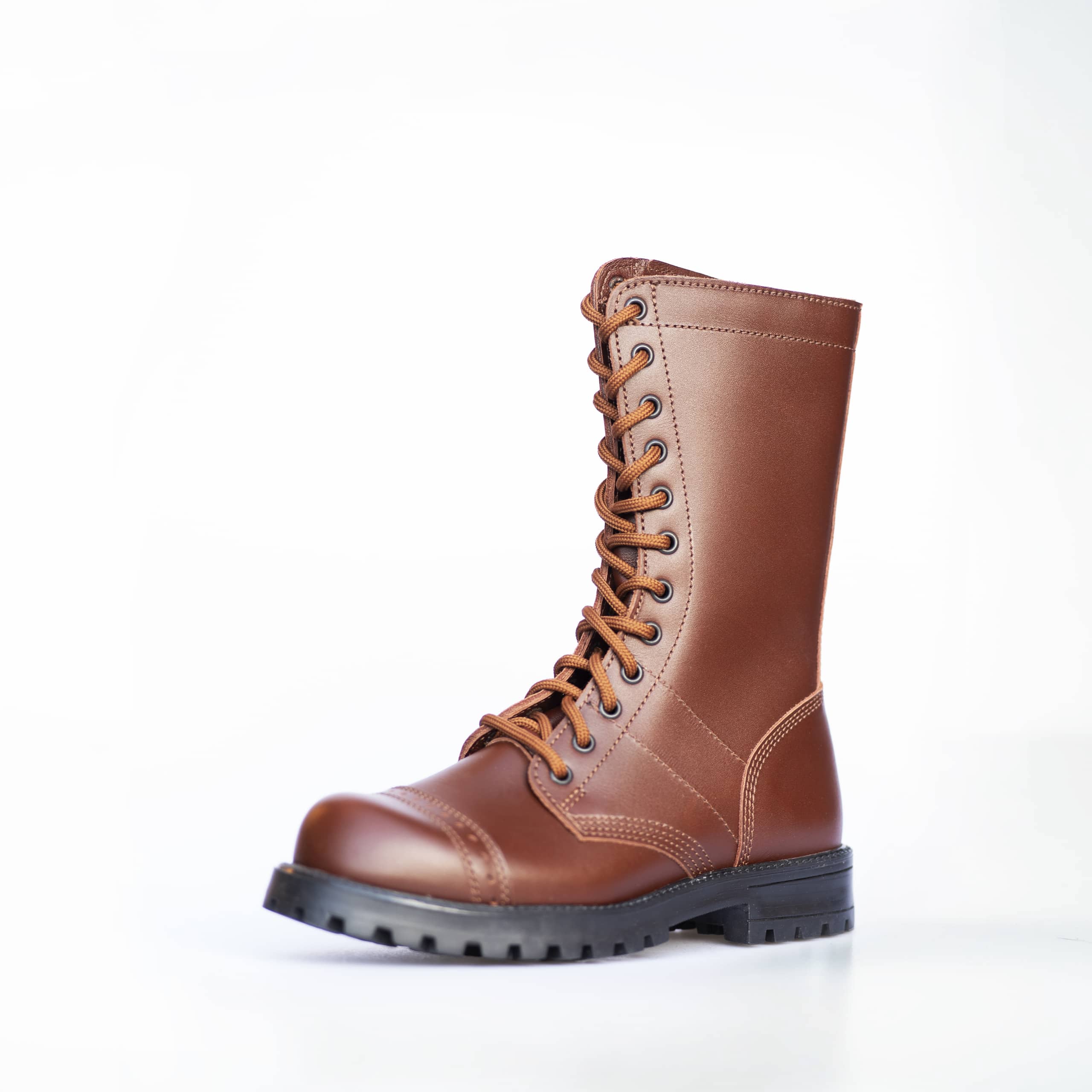 516 aka High Aviator Boots - Brown - whatshoes | shoes directly 